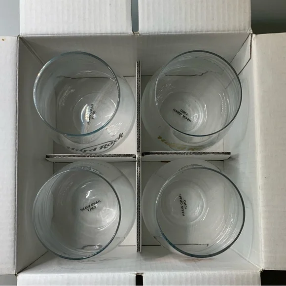 Limited Edition Hard Rock 4 Piece Cup Set - Picture 2 of 3
